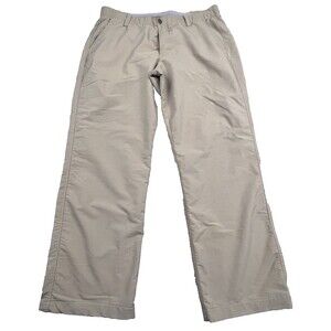 Under Armour UA Match Play Golf Pants Beige Tan 1248089 Mens 38x30 Fits 37x29
